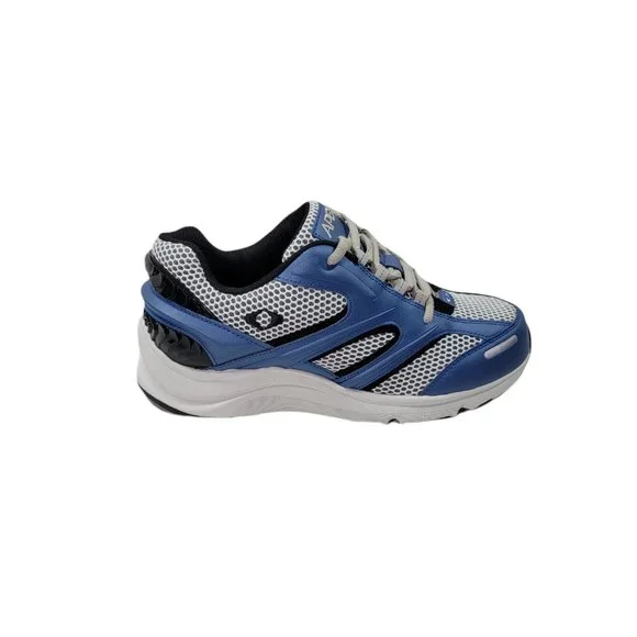 APEX mens Running Shoes V551 White/Blue ( Size US 8) - Picture 13 of 15